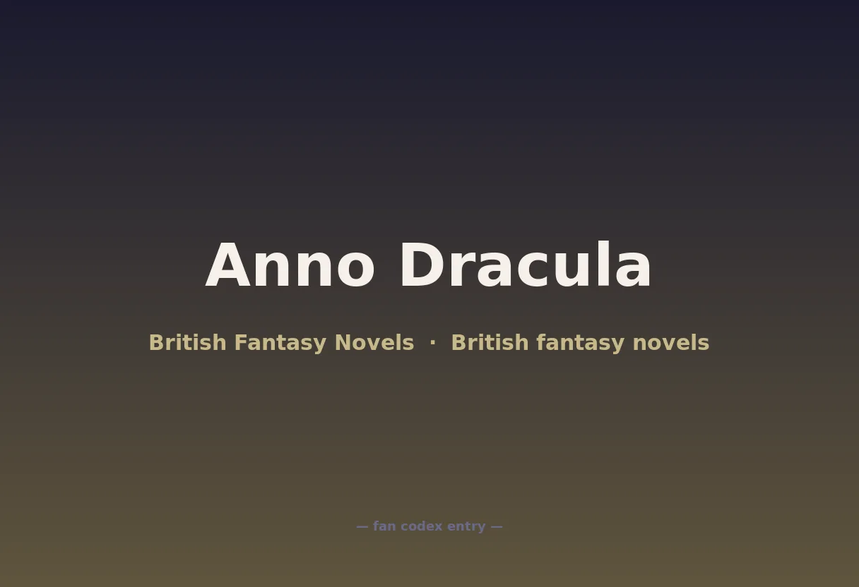 Anno Dracula