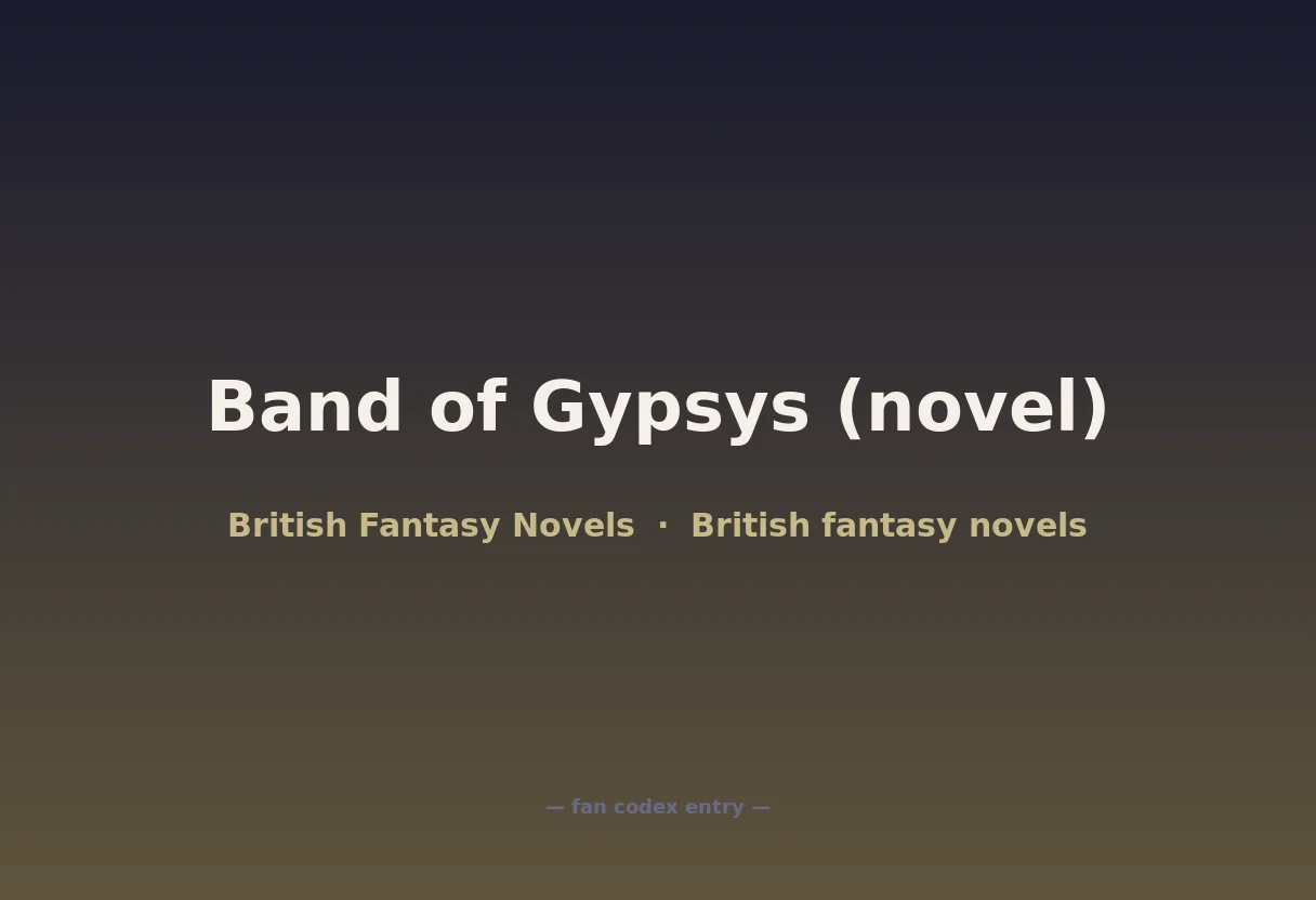 Band of Gypsys (novel)