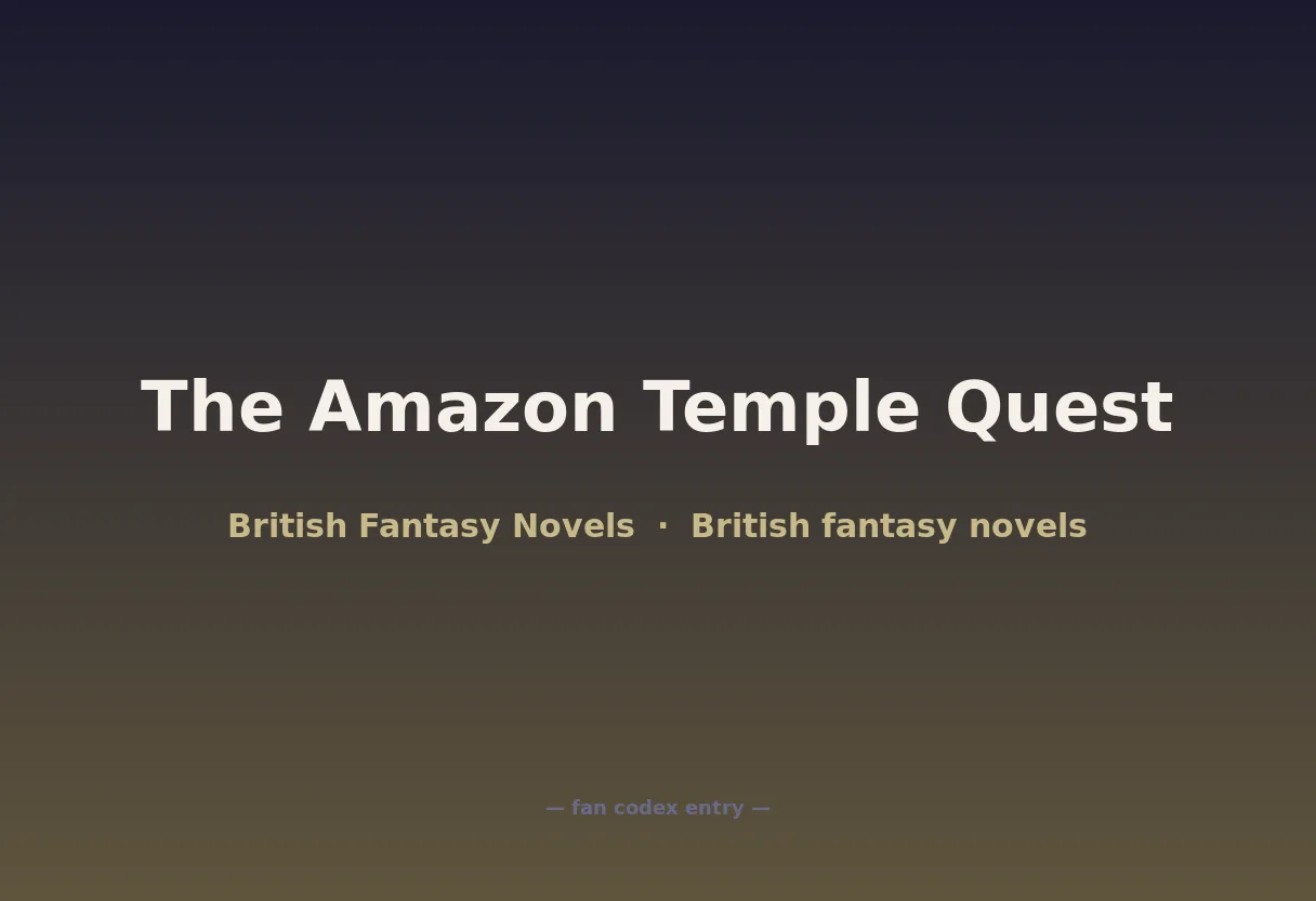 The Amazon Temple Quest