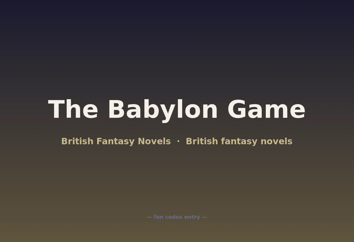 The Babylon Game